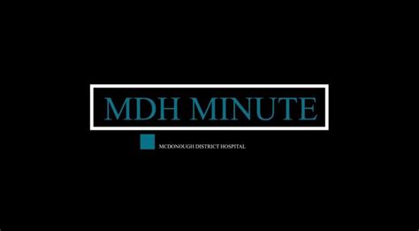 MDH Minute Videos